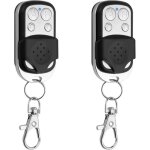 2 pi�ces telecommande universelle portail 43392 mhz t�l�commande garage code fixe bip portail universelle ...