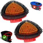 2 pi�ces t�tes de rechange pour balai am�lior� - compatibles avec vileda turbo - brosse de r�curage � ...