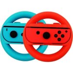 2 pièces volant de course roue pour nintendo switch rouge&bleu 2 pièces volant de course roue pour nintendo switch rouge&bleu