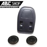 2 pile accu batterie rechargeable cr2450 lir2450 3. 6v lir cr 2450 pile bouton 40mah + chargeur