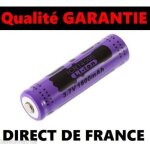 2 piles accus rechargeables 14500 aa 3. 7v 1600mah gtl qualit� professionnel