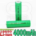 2 pile accu rechargeable 18650 3. 7v 4000mah li - ion batterie - qualite pro #17 2 pile accu rechargeable 18650 3. 7v 4000mah li - ion batterie - qualite pro #17