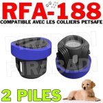 2 piles compatible petsafe rfa - 188 3v lithium 160mah sb - 188 - qualite garantie