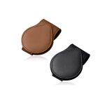 2 porte - lunettes de soleil de voiture porte - lunettes de soleil de voiture avec clip pour carte tui ...