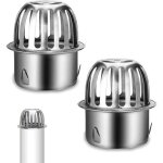 Filtre à feuilles - inox - 2 protège - gouttières - léger - robuste - facile à installer Filtre à feuilles - inox - 2 protège - gouttières - léger - robuste - facile à installer