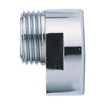2 raccords excentrs de 5 millimtres pour robinetterie mle 15x21 - femelle 15x21 noyon & thiebault