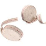 2 roul mche de lampe mche lampe  huile plate en coton mches de rechange lanterne largeur 2cm - 1. ...