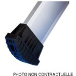 2 sabots de scurit section de 60mm noir - tubesca - comabi - 9007004