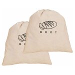 2 sacs de conservation pour le pain