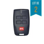 2 tlcommandes bft b rcb 04 pour portail