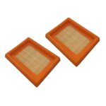2 x filtre � air pour d�broussailleuse stihl fs 350 380 400 450 480 bt 120c 121 130