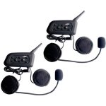 2 x intercom moto vnetphone v6 - 1200 sans fil radio oreillette bt Étanches avec micro 1200m pour 6 motards ... 2 x intercom moto vnetphone v6 - 1200 sans fil radio oreillette bt Étanches avec micro 1200m pour 6 motards ...