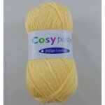 2 x pelotes de laine � tricoter 130 m�tres mercerie couture jaune