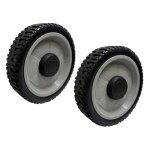 2 x roue 20 cm pour tondeuses honda hr hra 194 1950 214 216 2150 2160 / 42810 - va4 - 801