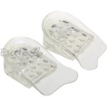 2 x semelle talonnette grandissante en silicone 32mm pour femmes hommes