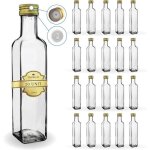 20 bouteilles en verre 250ml avec bouchon a vis doré avec bec verseur huile dolive vinaigre 20 bouteilles en verre 250ml avec bouchon a vis doré avec bec verseur huile dolive vinaigre