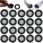 20 joints en caoutchouc en acier inoxydable pour filtres cr�pines baignoire douche et bagues d�tanch�it�. ...