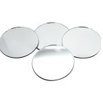 Miroirs ronds adh�sifs - dtm - 20 pi�ces - incassables - 15 mm - d�coration int�rieure