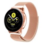 20 mm bracelet pour montre connecte acier inoxydable milanese tte plate pour garmin vivomove h - vivoactive ...