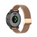 20 mm maille bracelet pour montre connecte pour garmin vivoactive 3 - venu - vivomove 3 - forerunner ...