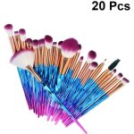 20 pcs pinceaux maquillages licornes brosse a maquillage - mingmei�