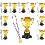 20 pices mini trophes dorsmedaille enfantmdailles du gagnant en plastiquemdailles de rcompenseavec ...