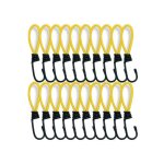 20 pices tendeurs elastique avec crochets tendeur elastique tendeur bache tendeur pour convient aux ...