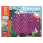 20 ptits jeux autour du monde. 5 labyrinthes 5 cherche et trouve 5 points � relier 5 mots m�l�s. avec ...