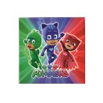 20 serviettes pyjamasques 33 x 33 cm - multicolore 20 serviettes pyjamasques 33 x 33 cm - multicolore