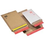 Pochette dexpdition - colompac - marron - carton ondul - a4 - pack de 20 pices