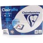 Ramette de papier - a4 - blanc - 80g - impression - 200 feuilles - clairefontaine clairalfa