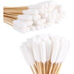 200 pi�ces coton tige chien long coton tige animaux coton tige pour nettoyage et lhygi�ne des oreilles ...