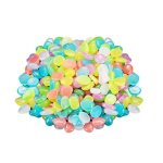 200 pierres lumineuses solaires / lumineuses - d�cor jardin / aquarium / pots / vases - ext�rieur / pelouse ...