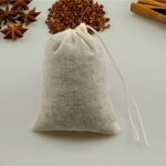 200 sachet de the vide en non tisse jetable multi usage 7 cm x 5. 5 cm