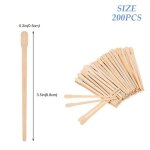 200 spatules �pilation cire bois jetables - b�tons application cire chaude qiedoviey