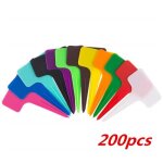 200pcs etiquettes en plastique etiquettes plante etiquettes pour graine tag jardin etiquettes kit