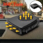 200w chauffage dc auto v�hicule portable d�givreur plastique noir 12v