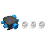 Kit hygrocosy flex - vmc hygro - espaces r�duits - jusqu� 4 sanitaires - extra - plat