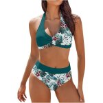 2026 maillot de bain femme 2 pieces gainant ventre plat ensemble de bikini taille haute maillots