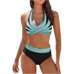 2026 maillot de bain femme 2 pieces gainant ventre plat ensemble de bikini taille haute maillots