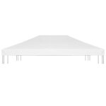 Promo 2026 toile de toit - de belv�d�re - pour reception / camping - 270 g / m� 4x3 m blanc - j1178172 ...