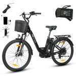 2026 ttgo c2 pro v�lo �lectrique 26 - moteur 250w - batterie 36v / 18ah - 25 km / h max - 120km max - ...