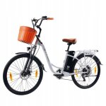 2026 ttgo c2 v�lo �lectrique - pneu 26 - moteur 250w - batterie 36v 14. 5ah 25km / h - shimano 7 vitesses ...