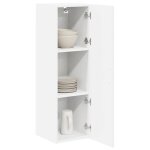 Promo 20261 pcs armoire / cabinet / placard - sarazyj - meuble de cuisine - blanc brillant 30x31x100 ...
