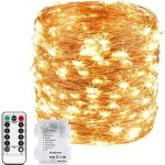 20m 200led guirlande lumineuse � piles pour int�rieur / ext�rieur / no�l / mariage et terrasse pelouse ...