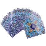 20pcs / lot autocollant mural de carreau de style de leurope 3d art de trait � la taille de carreau de ...