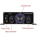 Amplificateur de puissance ak170 20w + 20w 47k résolution 12v avec faible taux de distorsion pour laudio ... Amplificateur de puissance ak170 20w + 20w 47k résolution 12v avec faible taux de distorsion pour laudio ...