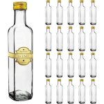 20x bouteilles en verre 250ml - huile dolive vinaigre alcool - huilier en verre rcipient en verre bouteille ...