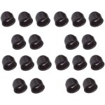 Cache �crou - m10 - lot de 20 - plastique - noir