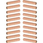 20x cheville tourillon 8 x 50 mm goujon rainuré bois hêtre ronde colle meuble 20x cheville tourillon 8 x 50 mm goujon rainuré bois hêtre ronde colle meuble